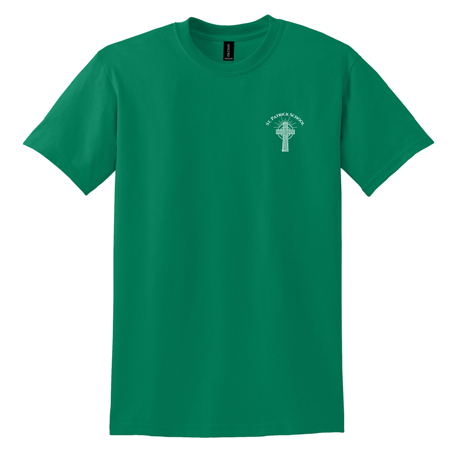 Adult Kelly Green 50/50 Tee